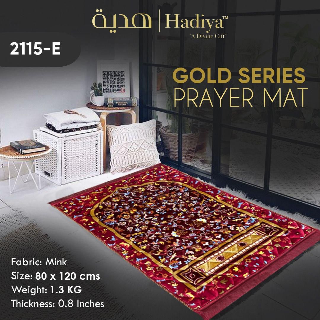 Ultra Plush Mink Edition Gold Series Ruby Floral red jayenamaz